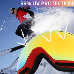 Anti-fog Ski Goggles Double Layers Snowboard Glasses