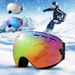 Anti-fog Ski Goggles Double Layers Snowboard Glasses