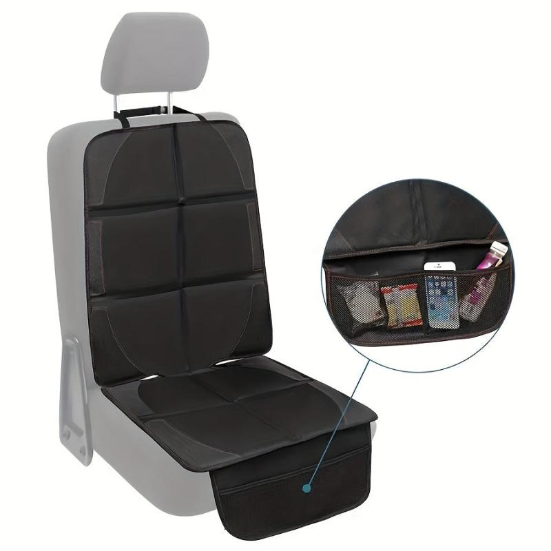 Car Safety Seat Pad Anti slip Anti wear With Storage Bag