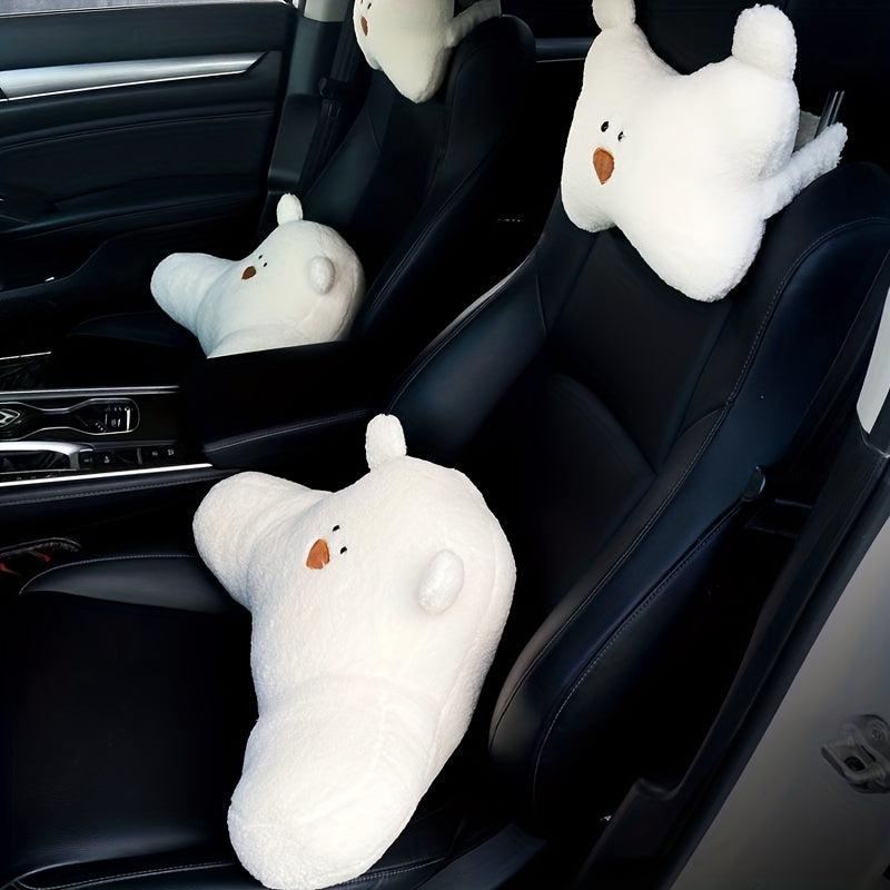 Cartoon Car Headrest Pillow for All Seasons
