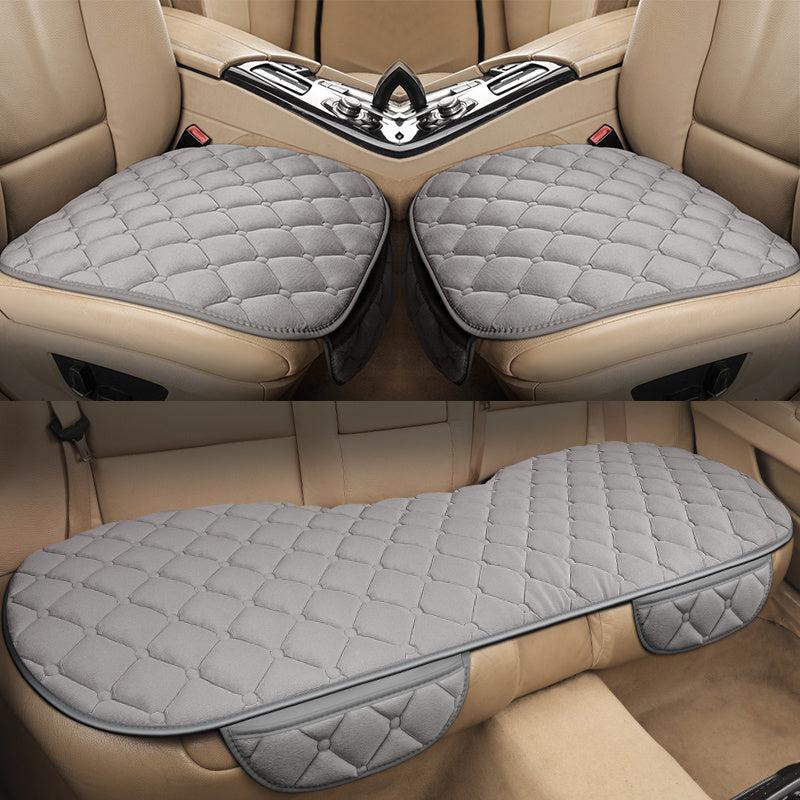 Winter Plush Car Seat Covers - Cozy & Comfy 3 Pieces