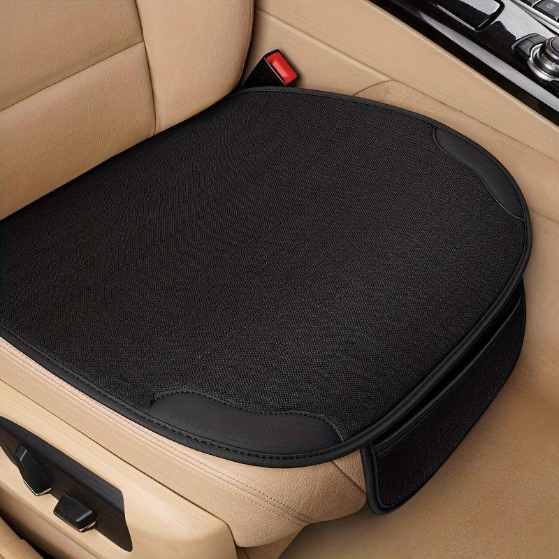 Car Seat Cushion Universal Linen Back Seat