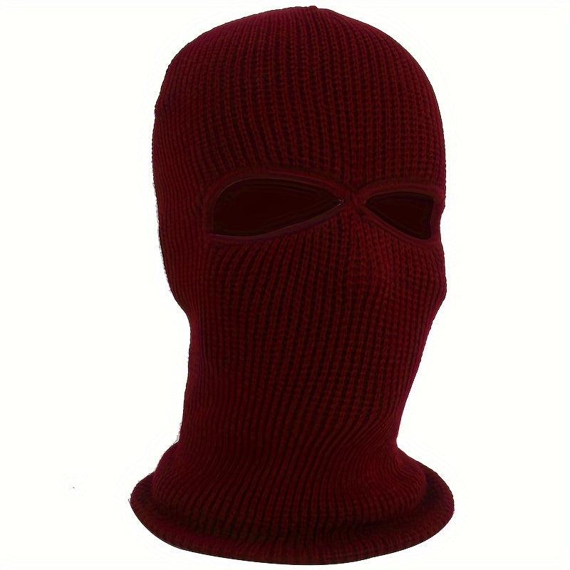 Car Interior Dual Hole Thermal Mask Headrest Cover