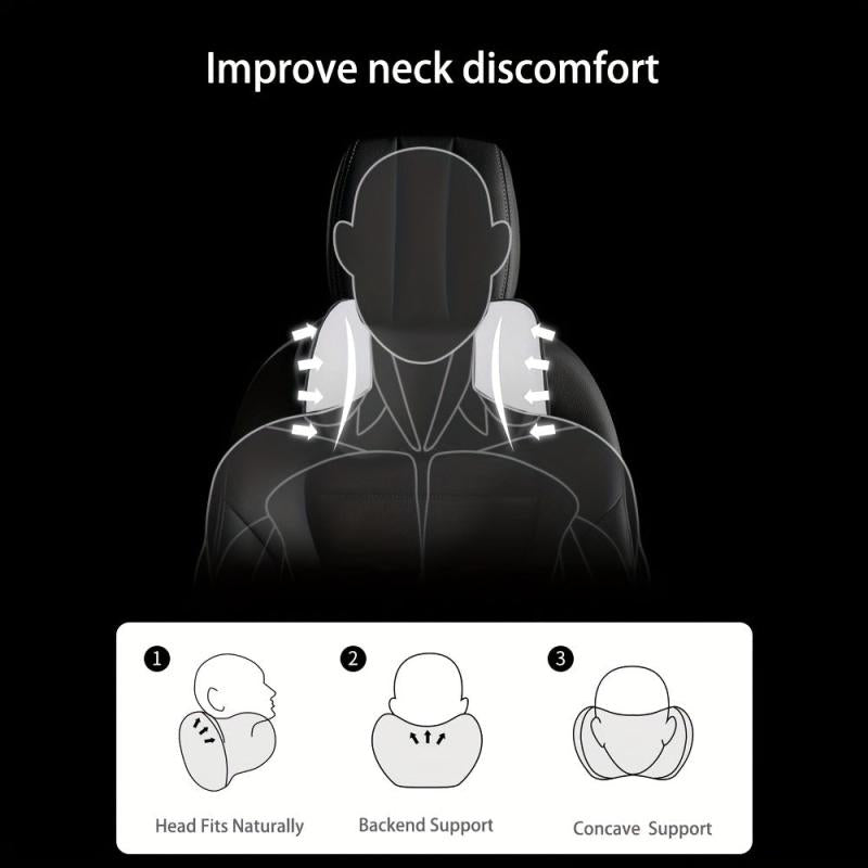 Car Neck Headrest Pillow Memory Cotton