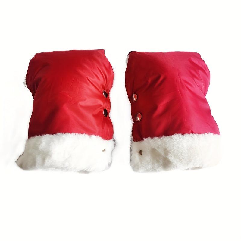Stroller Gloves Windproof & Waterproof Fleece Hand Warmer