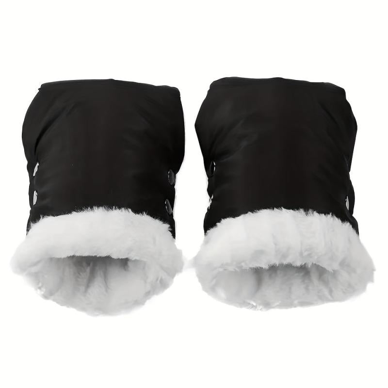 Stroller Gloves Windproof & Waterproof Fleece Hand Warmer