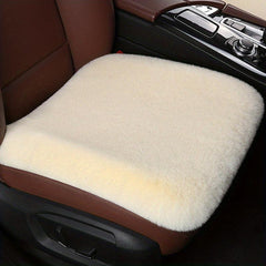 Winter Car Seat Cushion Rabbit Fur Short Plush Single Cushion
