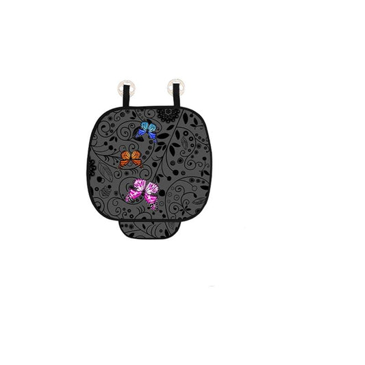 1pc Butterfly Pattern Car Seat Cover Front Rear Seat Pad Car Interior Seat Mat