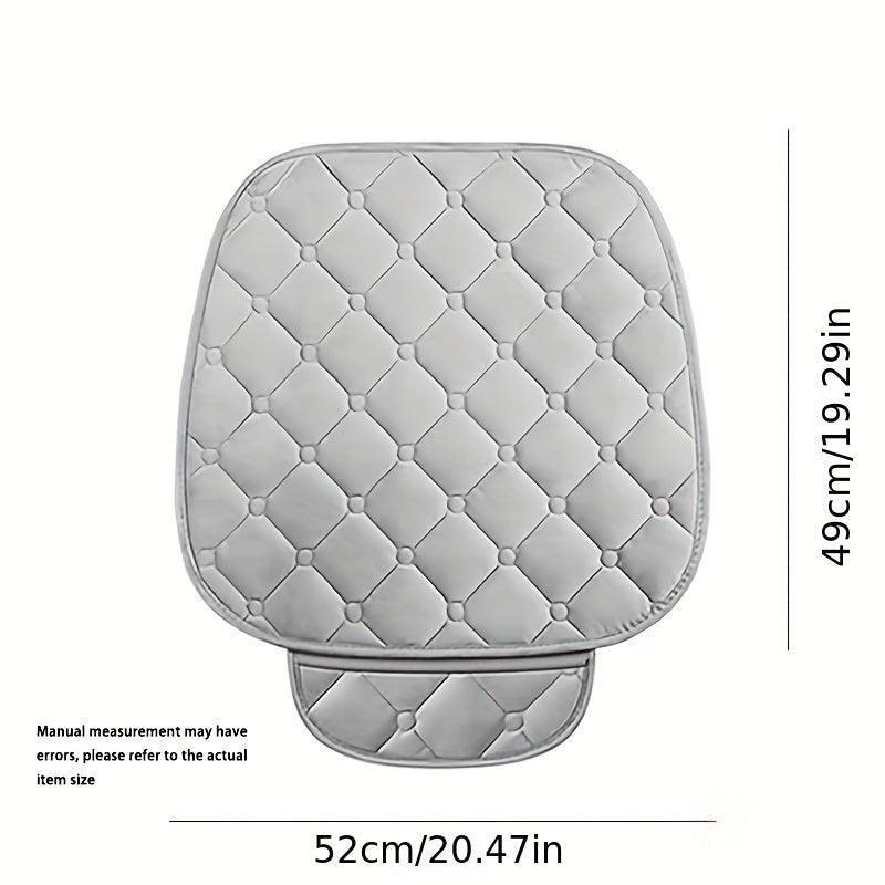 Memory Foam Car Seat Cushion with Storage Bag - Gray