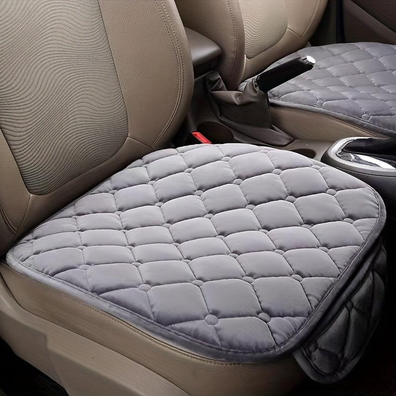 Memory Foam Car Seat Cushion with Storage Bag - Gray