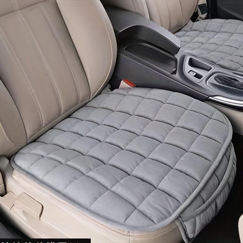 Memory Foam Car Seat Cushion with Storage Bag - Gray