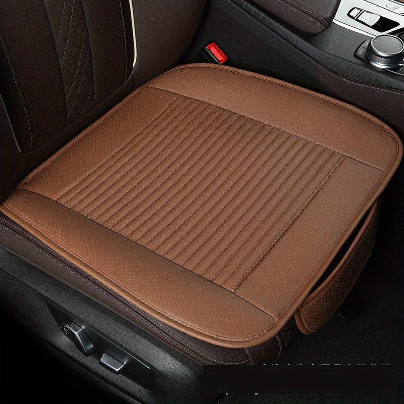 Car Seat Cover Front Rear Leather Protect Cushion Seat Cushion