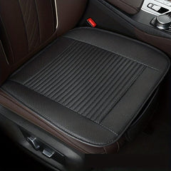 Car Seat Cover Front Rear Leather Protect Cushion Seat Cushion