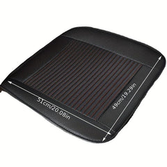 Car Seat Cover Front Rear Leather Protect Cushion Seat Cushion