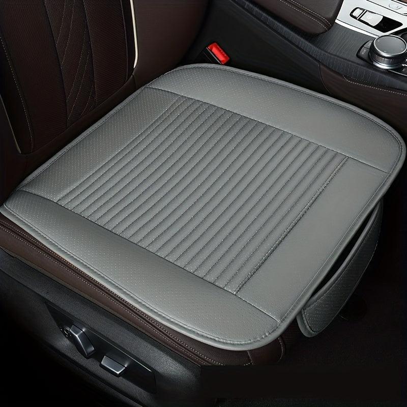 Car Seat Cover Front Rear Leather Protect Cushion Seat Cushion
