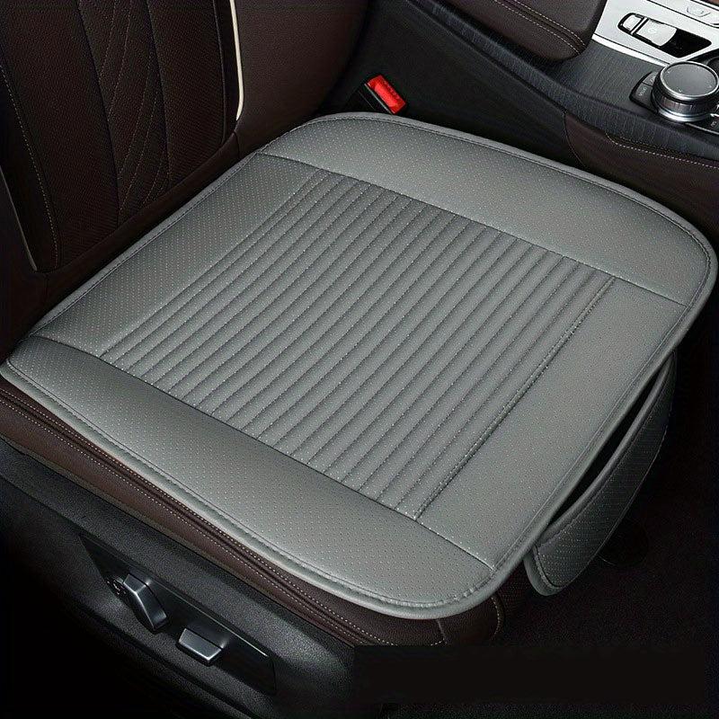 Car Seat Cover Front Rear Leather Protect Cushion Seat Cushion