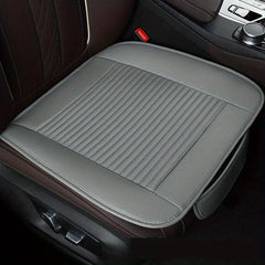 Car Seat Cover Front Rear Leather Protect Cushion Seat Cushion