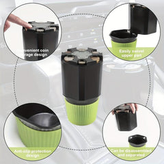 Car Coin Holder Storage Organizer for Variety of Coins
