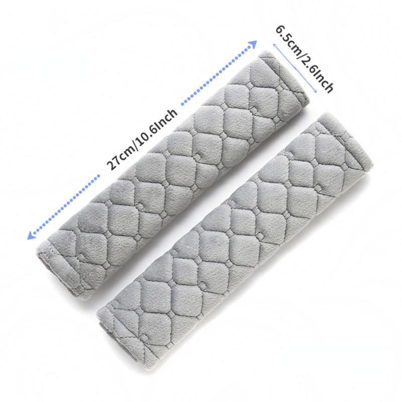 Plush Car Seat Belt Cover Shoulder Pad for Kids Adults