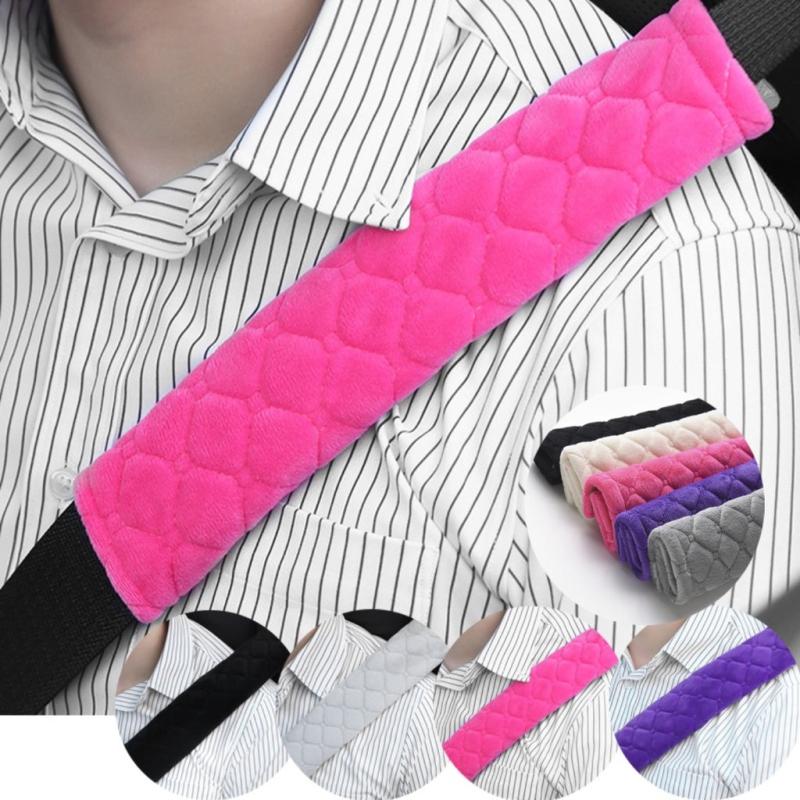 Plush Car Seat Belt Cover Shoulder Pad for Kids Adults