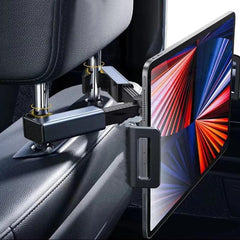 Car Back Seat Headrest Phone Holder Tablet Stand Rear Pillow Bracket