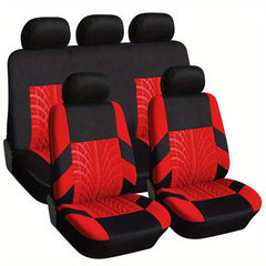 9pcs Universal Sponge Car Seat Cover Cushion Cover
