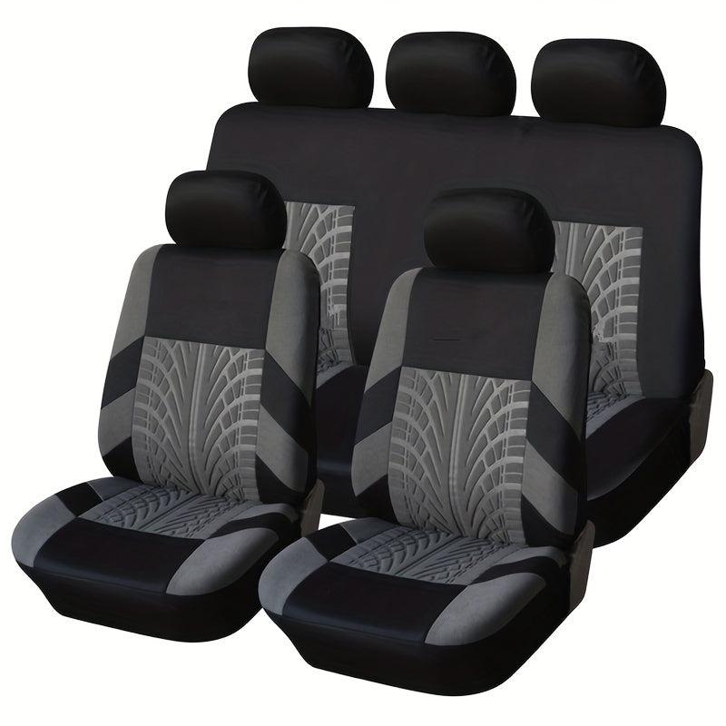 9pcs Universal Sponge Car Seat Cover Cushion Cover