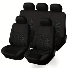 9pcs Universal Sponge Car Seat Cover Cushion Cover