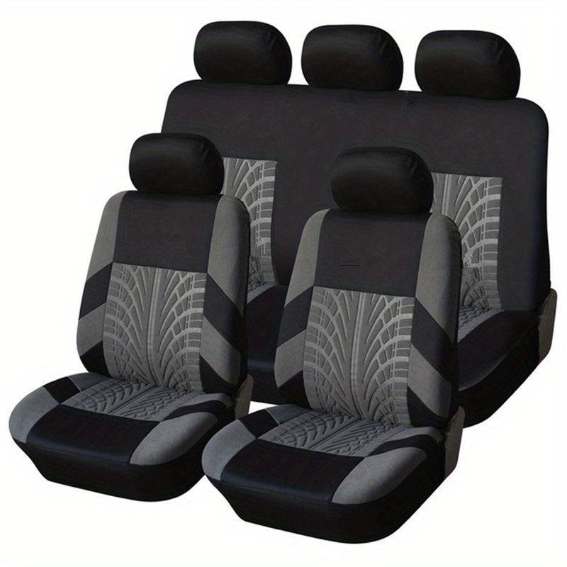 9pcs Universal Sponge Car Seat Cover Cushion Cover
