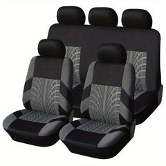 9pcs Universal Sponge Car Seat Cover Cushion Cover