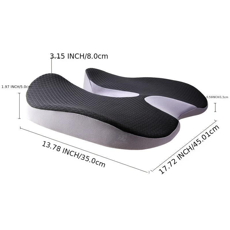 Memory Foam Car Seat Cushion for Sciatica & Lower Back Pain Relief