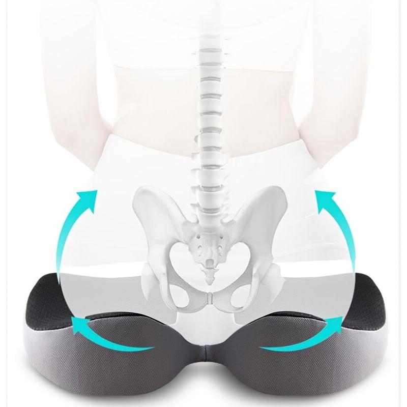 Memory Foam Car Seat Cushion for Sciatica & Lower Back Pain Relief