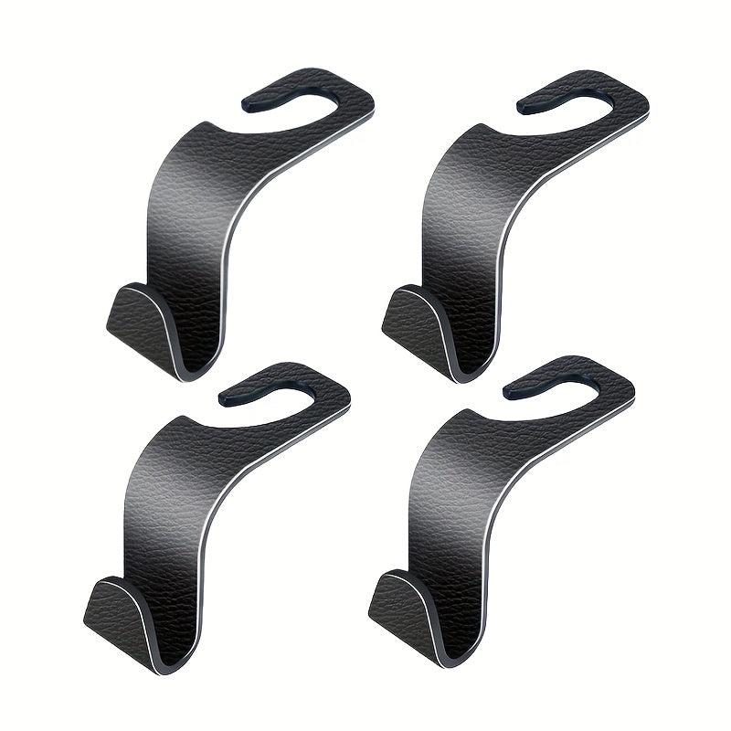 4pcs Car Seat Rear Hooks Multifunctional Car Organizer