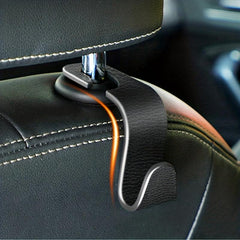4pcs Car Seat Rear Hooks Multifunctional Car Organizer