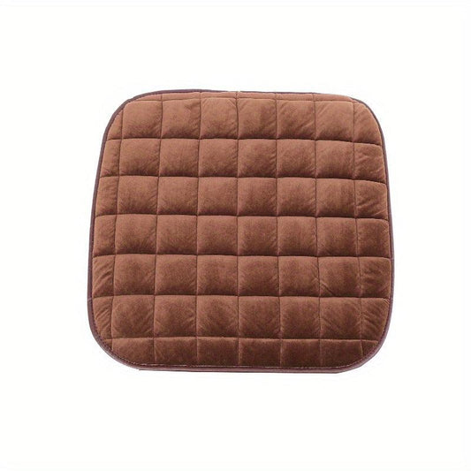 Plush Backless Car Seat Cushion Anti Skid Sofa Chair