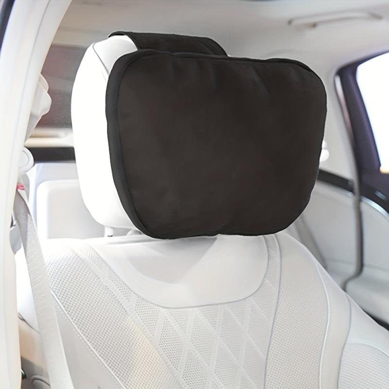 Ultra Soft Car Headrest Neck Pillow with Removable Lid