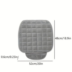 Car Seat Cushion Memory Silk Wadding Non Slip Rubber With Storage Pouch