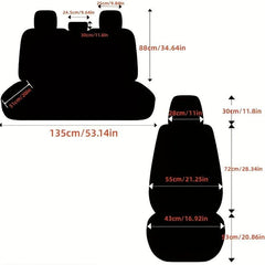 5-Seater Universal Car Seat Cover - All Seasons SUV Truck Seat Covers