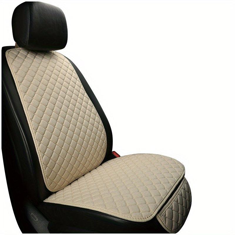 Breathable Flax Car Seat Cover for Most Cars