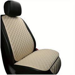 Breathable Flax Car Seat Cover for Most Cars