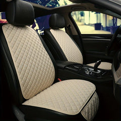Breathable Flax Car Seat Cover for Most Cars