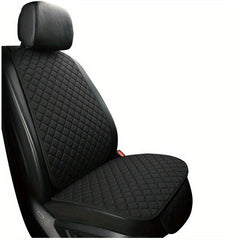 Breathable Flax Car Seat Cover for Most Cars