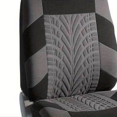Stylish 9PCS Tire Pattern Car Seat Covers