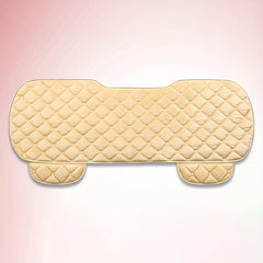 Plush Car Back Seat Cover Protector Mat