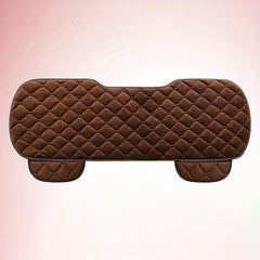 Plush Car Back Seat Cover Protector Mat