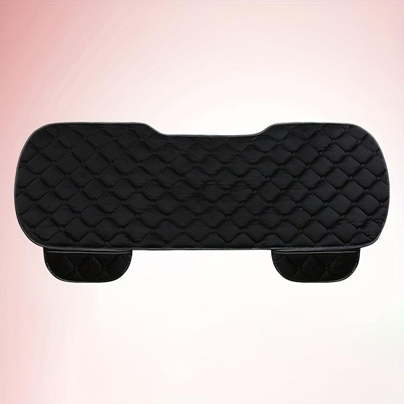 Plush Car Back Seat Cover Protector Mat