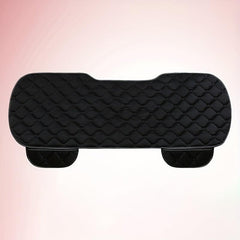 Plush Car Back Seat Cover Protector Mat