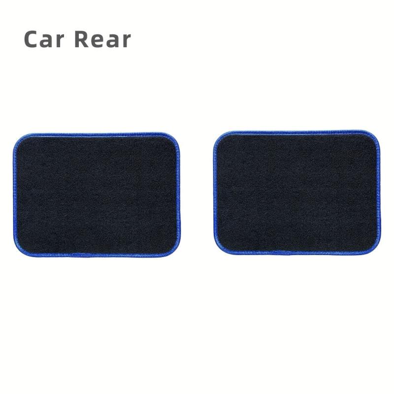 2pcs Universal Car Floor Mats SPORT Non-slip Easy To Clean for Most Car Models