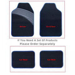2pcs Universal Car Floor Mats SPORT Non-slip Easy To Clean for Most Car Models