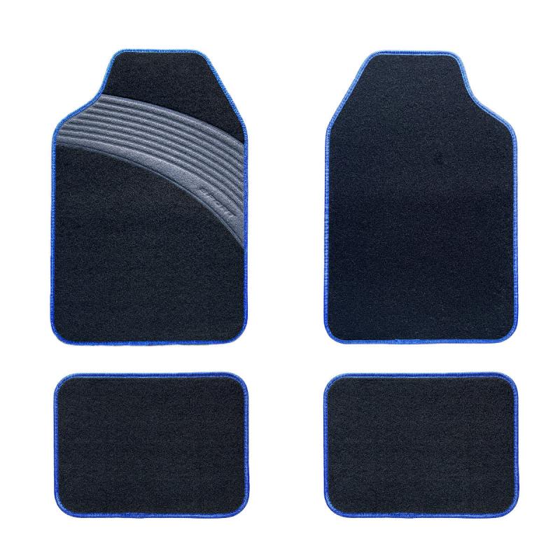 2pcs Universal Car Floor Mats SPORT Non-slip Easy To Clean for Most Car Models